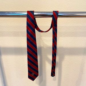 Tommy Hilfiger Red/Navy Silk Tie